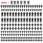 Car Retainer Clips 6 Popular Sizes Fasteners Automotive Plastic Clips Kit Auto Trim Panel Clip Mixed Car Body Bumper Rivet - Image 2