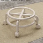 Relaxing Swivel Dining Chairs Mobile Portable Camping Nordic Living Room Chairs Low Desk Silla Plegable Home Furniture LJ50DC - Image 3